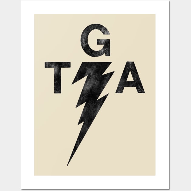 TGA // The Gaslight Wall Art by KnockDown